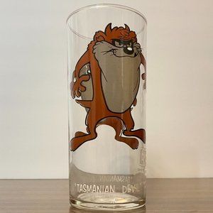 Vintage Pepsi Collector Series Warner Bros 1973 Glass - TASMANIAN DEVIL
